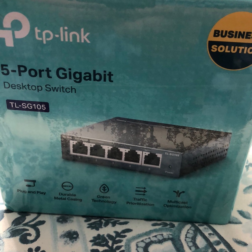 5 port gigabit from Walmart